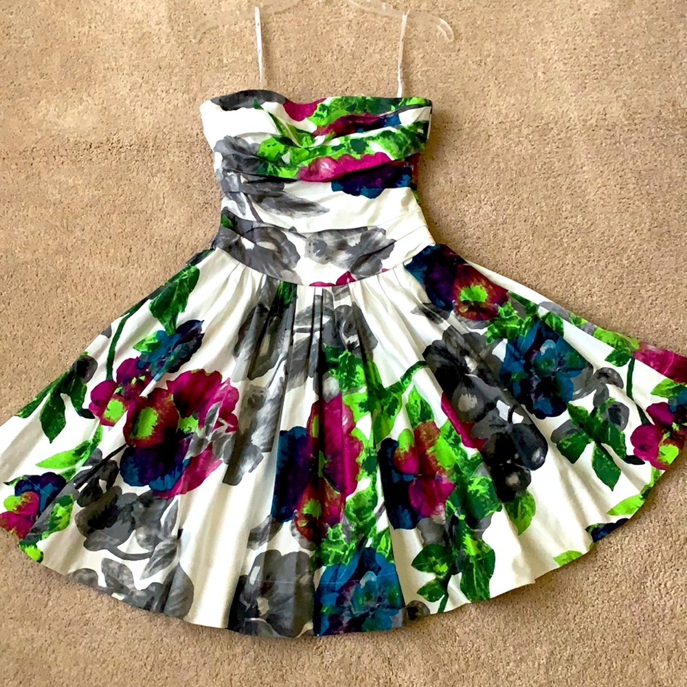 Suzi Chin for Maggy Boutique Strapless Dress